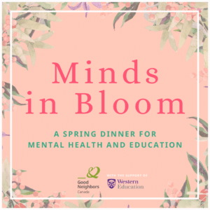 Minds in Bloom fundraiser