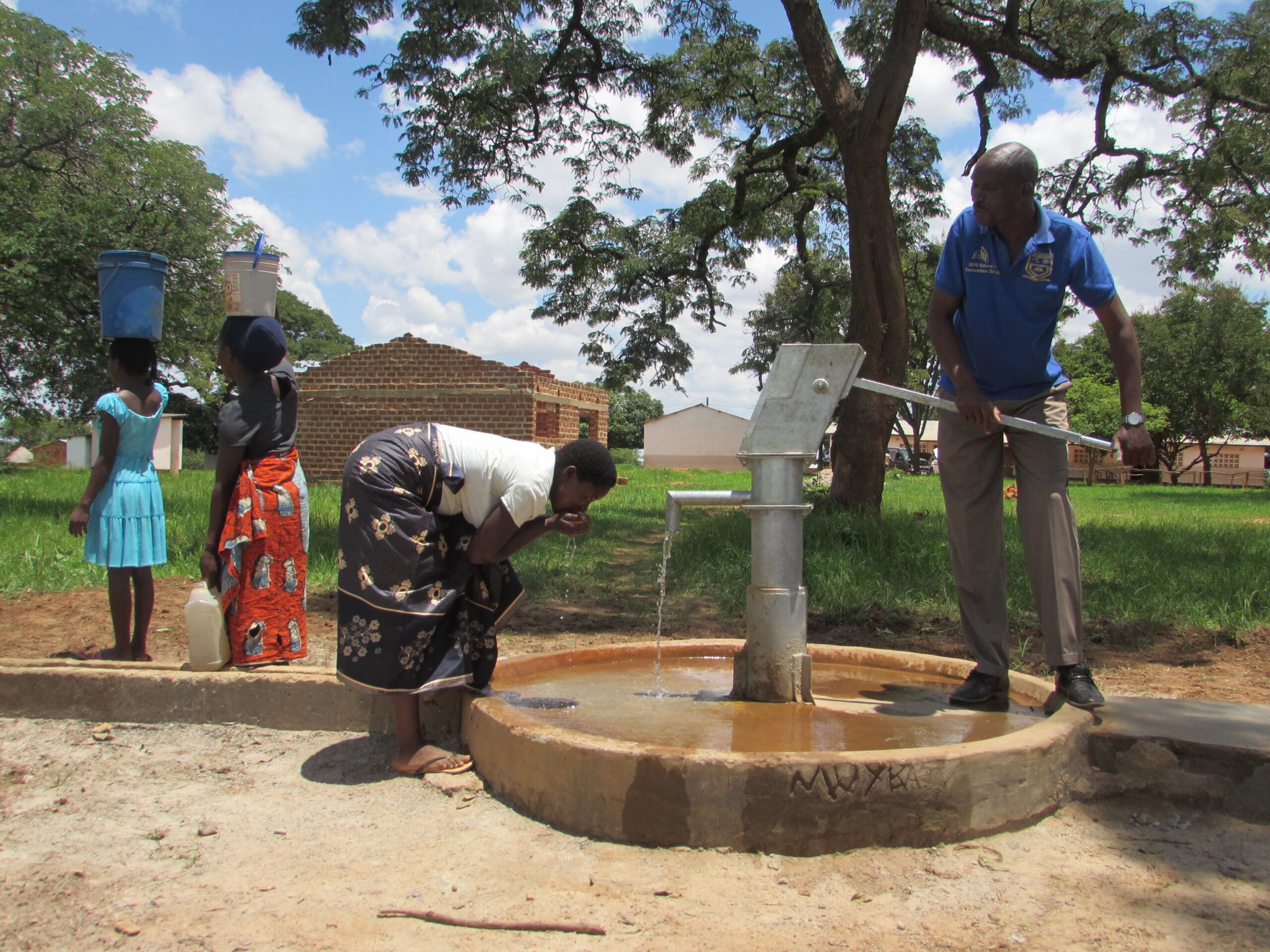 Canada Wishing Well Project No. 4 Community using Borehole