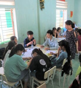 survey and group discussion Vietnam