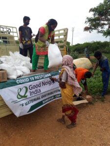 COVID-19 food distribution in India