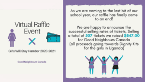 Raffle for Better Life for Girls