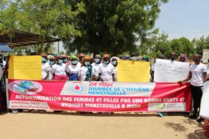 menstrual health campaign in cameroon