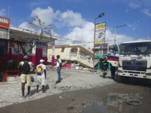 Destruction in Haiti