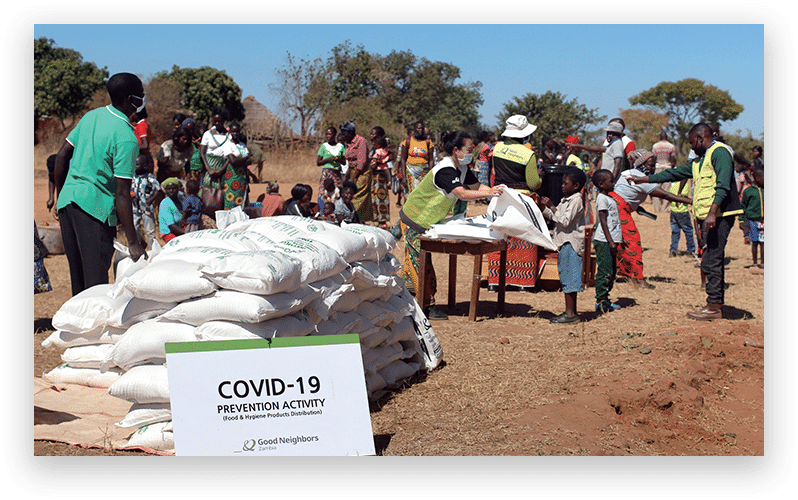 Good Neighbours Canada distributing goods for those most affected by the COVId-19 pandemic
